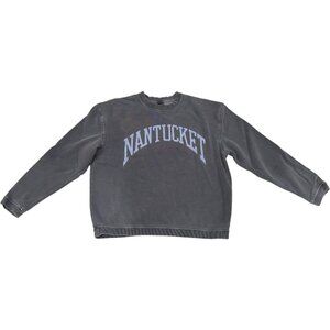 University of Nantucket Navy Blue Crewneck Sweatshirt Women's Size S